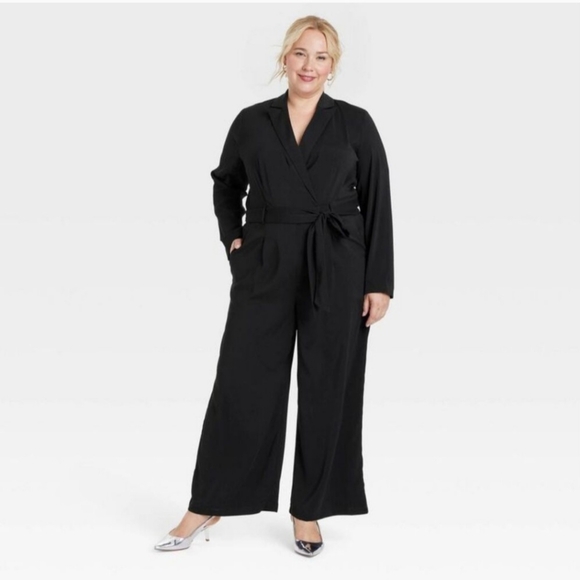 a new day Pants - Elegant Black Women's Jumpsuit